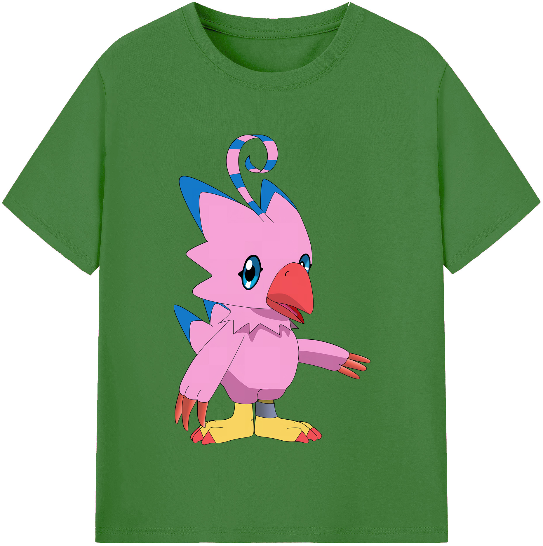 （画像用） Digimon デジタルモンスター/デジモン レディースカジュアルプリントTシャツ（綿100％）